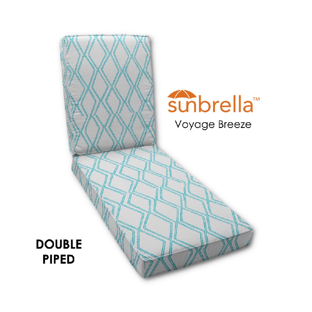 Chaise Lounge Cushions - Replacement Cushions For Chaises - Sunbrella Fabrics