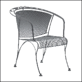 Wrought Iron Chair Cushions