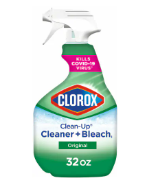 Clorox Clean Up Is a great product to clean our outdoor patio sling furniture